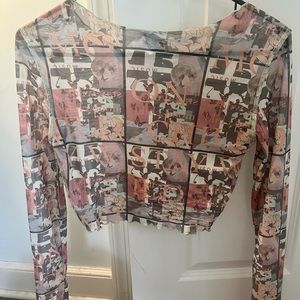 Princess Polly Mesh Long Sleeve